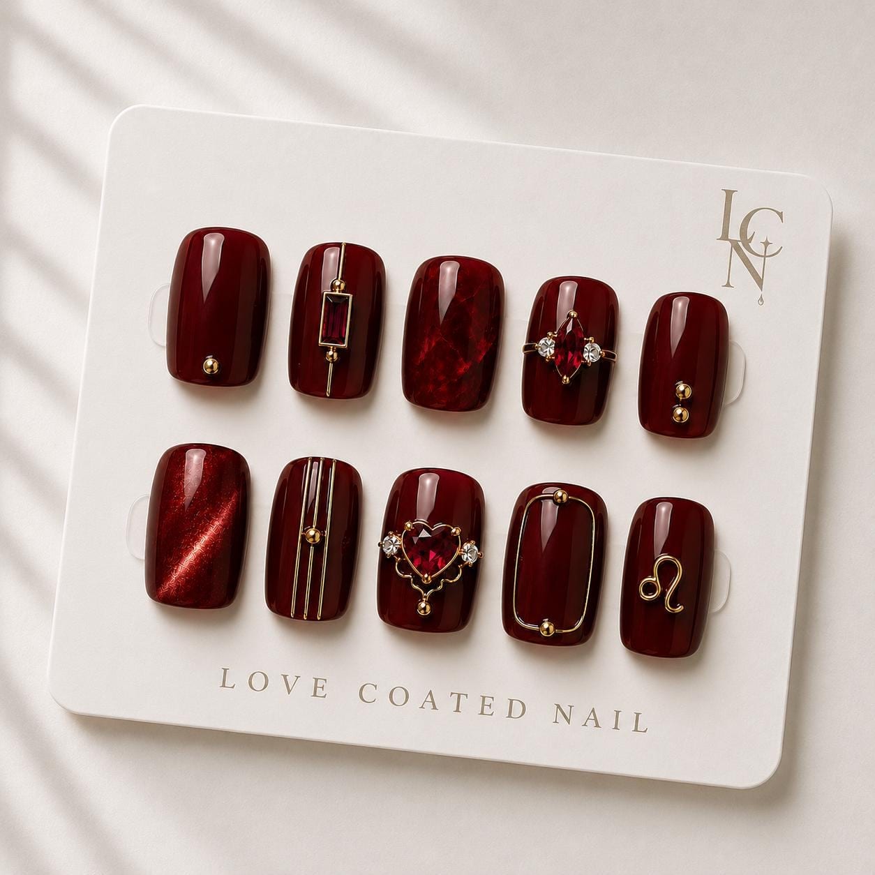 Personalized Press On Nails, Custom Initial & Zodiac Nail Set, Gift for Girlfriend, Birthday Gift for Her, Luxury Handmade Nails